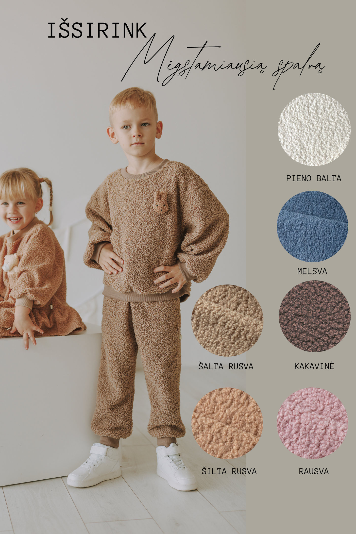 TEDDY Jogger kelnės