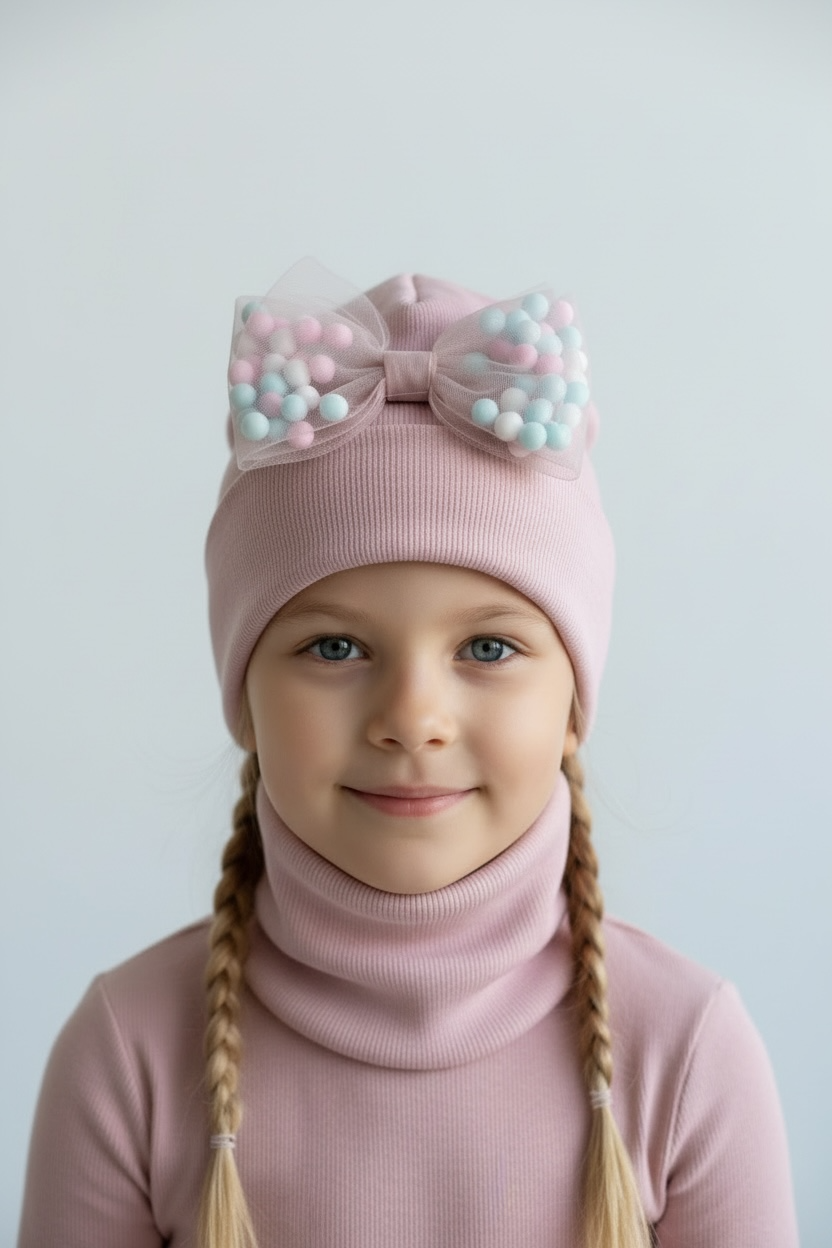 Kepurė POM POM beanie