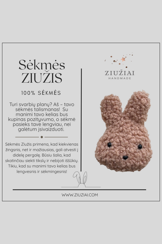 SĖKMĖS ZIUŽIS Talismanas