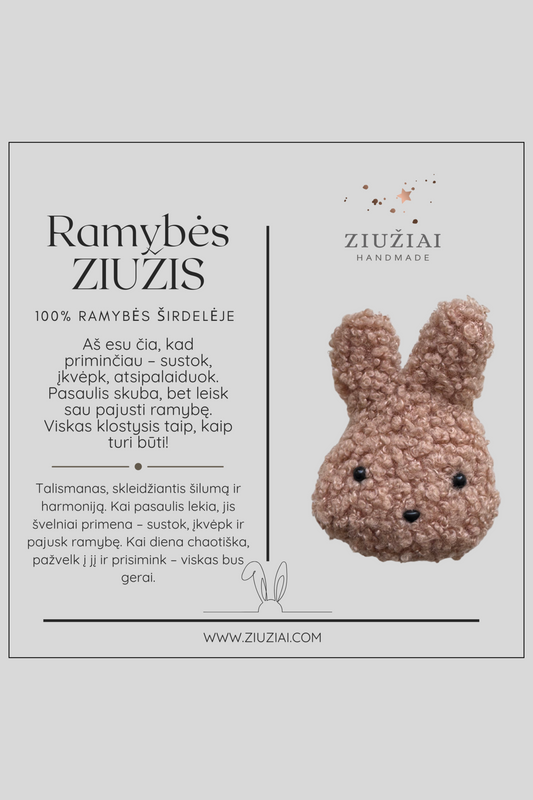 RAMYBĖS ZIUŽIS Talismanas